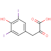 3,5-Diiodo-4-hydroxyphenylpyruvic acidStructure,780-00-7Structure 3,5-Diiodo-4-hydroxyphenylpyruvic acid Structure,780-00-7Structure