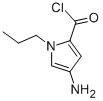 1H-pyrrole-2-carbonyl chloride, 4-amino-1-propyl-(9ci) Structure,780034-31-3Structure