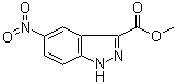 5-硝基-1H-吲唑-3-羧酸甲酯結構式_78155-75-6結構式
