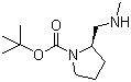 (R)-1-boc-2-(甲基氨基甲基)-吡咯烷結構式_783325-25-7結構式