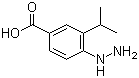 Benzoic acid, 4-hydrazino-3-(1-methylethyl)-(9ci)Structure,784119-02-4Structure Benzoic acid, 4-hydrazino-3-(1-methylethyl)-(9ci) Structure,784119-02-4Structure