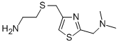 2-(Dimethylaminomethyl)-4-(2-aminoethylthiomethyl)thiazoleStructure,78441-62-0Structure 2-(Dimethylaminomethyl)-4-(2-aminoethylthiomethyl)thiazole Structure,78441-62-0Structure