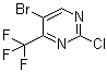 5-Bromo-2-chloro-4-(trifluoromethyl)pyrimidineStructure,785777-92-6Structure 5-Bromo-2-chloro-4-(trifluoromethyl)pyrimidine Structure,785777-92-6Structure