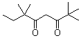 2,2,6,6-四甲基-3,5-辛二酮結(jié)構(gòu)式_78579-61-0結(jié)構(gòu)式