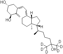 Calcitriol-d6Structure,78782-99-7Structure Calcitriol-d6 Structure,78782-99-7Structure