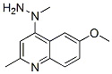 Quinoline, 6-methoxy-2-methyl-4-(1-methylhydrazino)- (9ci)Structure,792844-64-5Structure Quinoline, 6-methoxy-2-methyl-4-(1-methylhydrazino)- (9ci) Structure,792844-64-5Structure