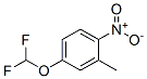Benzene, 4-(difluoromethoxy)-2-methyl-1-nitro-(9ci)Structure,795303-16-1Structure Benzene, 4-(difluoromethoxy)-2-methyl-1-nitro-(9ci) Structure,795303-16-1Structure