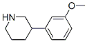 3-(3-甲氧基苯基)-哌啶結(jié)構(gòu)式_79601-21-1結(jié)構(gòu)式