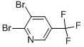 Pyridine, 2,3-dibromo-5-(trifluoromethyl)-Structure,79623-38-4Structure Pyridine, 2,3-dibromo-5-(trifluoromethyl)- Structure,79623-38-4Structure