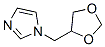 1H-imidazole, 1-(1,3-dioxolan-4-ylmethyl)-Structure,798571-51-4Structure 1H-imidazole, 1-(1,3-dioxolan-4-ylmethyl)- Structure,798571-51-4Structure
