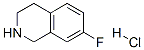 Isoquinoline, 7-fluoro-1,2,3,4-tetrahydro-, hydrochlorideStructure,799274-06-9Structure Isoquinoline, 7-fluoro-1,2,3,4-tetrahydro-, hydrochloride Structure,799274-06-9Structure