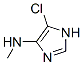 1H-imidazol-4-amine, 5-chloro-n-methyl-Structure,799814-50-9Structure 1H-imidazol-4-amine, 5-chloro-n-methyl- Structure,799814-50-9Structure