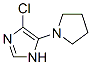 1H-imidazole, 4-chloro-5-(1-pyrrolidinyl)- (9ci)Structure,799814-74-7Structure 1H-imidazole, 4-chloro-5-(1-pyrrolidinyl)- (9ci) Structure,799814-74-7Structure