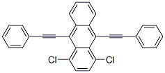9,10-Bis(phenylethynyl)-1,4-dichloroanthraceneStructure,80034-19-1Structure 9,10-Bis(phenylethynyl)-1,4-dichloroanthracene Structure,80034-19-1Structure