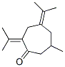 Cycloheptanone, 6-methyl-2,4-bis(1-methylethylidene)-(9ci) Structure,801299-67-2Structure