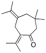 Cycloheptanone, 6,6-dimethyl-2,4-bis(1-methylethylidene)-(9ci) Structure,801299-69-4Structure