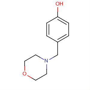 4-(4-嗎啉甲基)苯酚結(jié)構(gòu)式_80166-01-4結(jié)構(gòu)式
