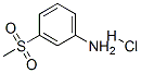 3-(Methylsulfonyl)aniline hydrochlorideStructure,80213-28-1Structure 3-(Methylsulfonyl)aniline hydrochloride Structure,80213-28-1Structure
