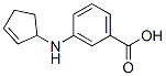 Benzoic acid, 3-(2-cyclopenten-1-ylamino)-(9ci)Structure,80231-21-6Structure Benzoic acid, 3-(2-cyclopenten-1-ylamino)-(9ci) Structure,80231-21-6Structure