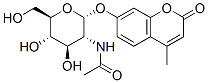 4-甲基傘形酮-2-乙酰胺基-2-脫氧-α-D-吡喃葡萄糖苷結(jié)構(gòu)式_80265-04-9結(jié)構(gòu)式