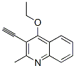 Quinoline, 4-ethoxy-3-ethynyl-2-methyl- (9ci)Structure,807265-84-5Structure Quinoline, 4-ethoxy-3-ethynyl-2-methyl- (9ci) Structure,807265-84-5Structure