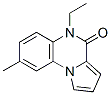 (9CI)-5-乙基-8-甲基吡咯并[1,2-a]喹噁啉-4(5H)-酮結(jié)構(gòu)式_811412-75-6結(jié)構(gòu)式