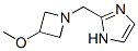 1H-imidazole, 2-[(3-methoxy-1-azetidinyl)methyl]- Structure,811794-98-6Structure