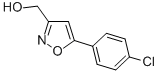 (5-(4-Chlorophenyl)isoxazol-3-yl)methanolStructure,81282-13-5Structure (5-(4-Chlorophenyl)isoxazol-3-yl)methanol Structure,81282-13-5Structure