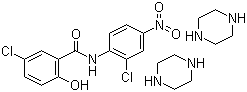 5-Chloro-n-(2-chloro-4-nitrophenyl)salicylamide, compound with piperazine (2:1)Structure,81424-66-0Structure 5-Chloro-n-(2-chloro-4-nitrophenyl)salicylamide, compound with piperazine (2:1) Structure,81424-66-0Structure