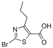 5-Thiazolecarboxylic acid, 2-bromo-4-propyl-Structure,81569-64-4Structure 5-Thiazolecarboxylic acid, 2-bromo-4-propyl- Structure,81569-64-4Structure