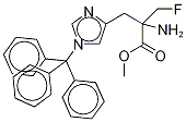 Alpha-(fluoromethyl)-1-trityl-dl-histidine methyl esterStructure,81839-25-0Structure Alpha-(fluoromethyl)-1-trityl-dl-histidine methyl ester Structure,81839-25-0Structure