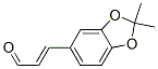 2-Propenal,3-(2,2-dimethyl-1,3-benzodioxol-5-yl)-,(2e)-(9ci)Structure,821775-38-6Structure 2-Propenal,3-(2,2-dimethyl-1,3-benzodioxol-5-yl)-,(2e)-(9ci) Structure,821775-38-6Structure
