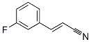 2-Propenenitrile,3-(3-fluorophenyl)-,(e)-(9ci)Structure,82344-56-7Structure 2-Propenenitrile,3-(3-fluorophenyl)-,(e)-(9ci) Structure,82344-56-7Structure