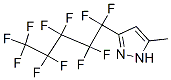 3-(Undecafluoro-1-pentyl)-5-(methyl)pyrazoleStructure,82633-43-0Structure 3-(Undecafluoro-1-pentyl)-5-(methyl)pyrazole Structure,82633-43-0Structure