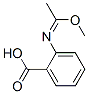 (9ci)-2-[(1-甲氧基亞乙基)氨基]-苯甲酸結構式_82666-35-1結構式