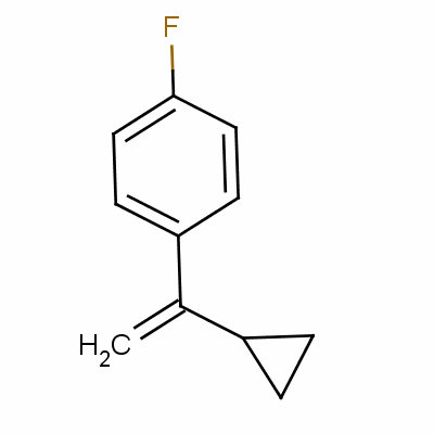 Benzene,1-(1-cyclopropylethenyl)-4-fluoro-Structure,827-87-2Structure Benzene,1-(1-cyclopropylethenyl)-4-fluoro- Structure,827-87-2Structure