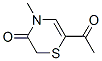 (9ci)-6-乙?；?4-甲基-2H-1,4-噻嗪-3(4h)-酮結(jié)構(gòu)式_82912-52-5結(jié)構(gòu)式