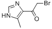 Ethanone, 2-bromo-1-(5-methyl-1h-imidazol-4-yl)-(9ci)Structure,82982-54-5Structure Ethanone, 2-bromo-1-(5-methyl-1h-imidazol-4-yl)-(9ci) Structure,82982-54-5Structure