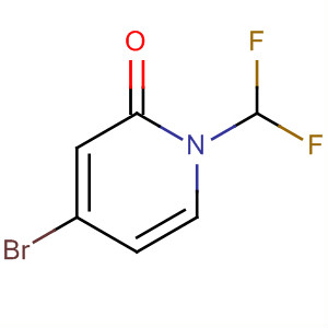 2(1H)-Pyridinone, 4-bromo-1-(difluoromethyl)-Structure,832735-57-6Structure 2(1H)-Pyridinone, 4-bromo-1-(difluoromethyl)- Structure,832735-57-6Structure