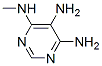 (9ci)-n4-甲基-4,5,6-嘧啶三胺結構式_83366-44-3結構式