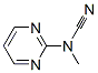 Cyanamide, methyl-2-pyrimidinyl-(9ci) Structure,83412-77-5Structure