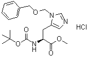 Boc-his(3-bom)-ome·hclStructure,83468-80-8Structure Boc-his(3-bom)-ome·hcl Structure,83468-80-8Structure