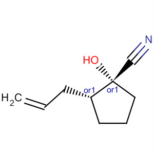 Cyclopentanecarbonitrile,1-hydroxy-2-(2-propenyl)-,(1r,2r)-rel-(9ci)Structure,834885-44-8Structure Cyclopentanecarbonitrile,1-hydroxy-2-(2-propenyl)-,(1r,2r)-rel-(9ci) Structure,834885-44-8Structure