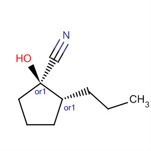 Cyclopentanecarbonitrile,1-hydroxy-2-propyl-,(1r,2r)-rel-(9ci)Structure,834885-48-2Structure Cyclopentanecarbonitrile,1-hydroxy-2-propyl-,(1r,2r)-rel-(9ci) Structure,834885-48-2Structure