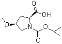 (2S,4s)-4-methoxy-pyrrolidine-1,2-dicarboxylic acid 1-tert-butyl esterStructure,83623-93-2Structure (2S,4s)-4-methoxy-pyrrolidine-1,2-dicarboxylic acid 1-tert-butyl ester Structure,83623-93-2Structure