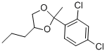 2-(2,4-Dichlorophenyl)-2-methyl-4-propyl-1,3-dioxolaneStructure,83833-32-3Structure 2-(2,4-Dichlorophenyl)-2-methyl-4-propyl-1,3-dioxolane Structure,83833-32-3Structure
