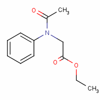 n-乙?；?n-苯基甘氨酸乙酯結(jié)構(gòu)式_83949-33-1結(jié)構(gòu)式