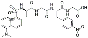 N-dansyl-d-ala-gly-4-nitro-phe-glyStructure,83960-27-4Structure N-dansyl-d-ala-gly-4-nitro-phe-gly Structure,83960-27-4Structure