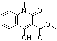 1,2-Dihydro-4-hydroxy-1-methyl-2-oxo-3-quinolinecarboxylic acid methyl esterStructure,84088-50-6Structure 1,2-Dihydro-4-hydroxy-1-methyl-2-oxo-3-quinolinecarboxylic acid methyl ester Structure,84088-50-6Structure