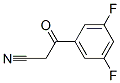 3,5-DifluorobenzoylacetonitrileStructure,842140-51-6Structure 3,5-Difluorobenzoylacetonitrile Structure,842140-51-6Structure